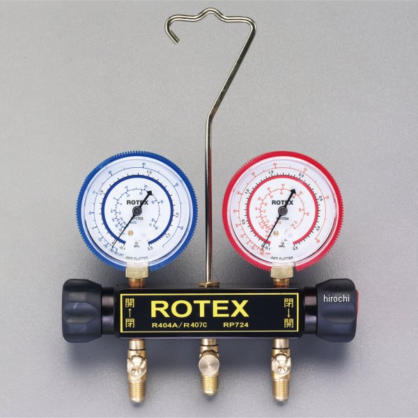 EA101LR-2S エスコ ESCO R404A R407C ゲージマニホールド