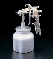 EA121BA-6 エスコ ESCO 1.0L スプレーガン(下カップ付)