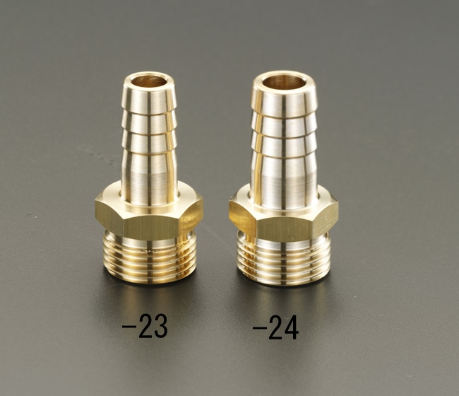 EA124GC-24 エスコ ESCO 3/4"ASHx18mm オスねじステム(アメリカネジ用)