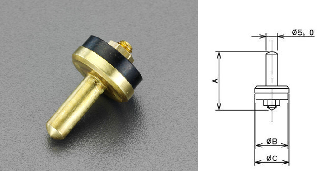 EA124MA-5 エスコ ESCO 14.0mm/並13用 ゴム付ケレップ