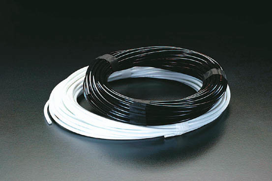 EA125DA-4 エスコ ESCO 2.0/4.0mmx20m ソフトウレタンチューブ(黒)