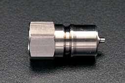 EA140AB-2 エスコ ESCO Rc 1/4" メスねじプラグ(ストップ付/ステンレス製)