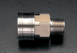 EA140BG-6 エスコ ESCO R 3/4" オスねじカップリング(中圧用/ステンレス)