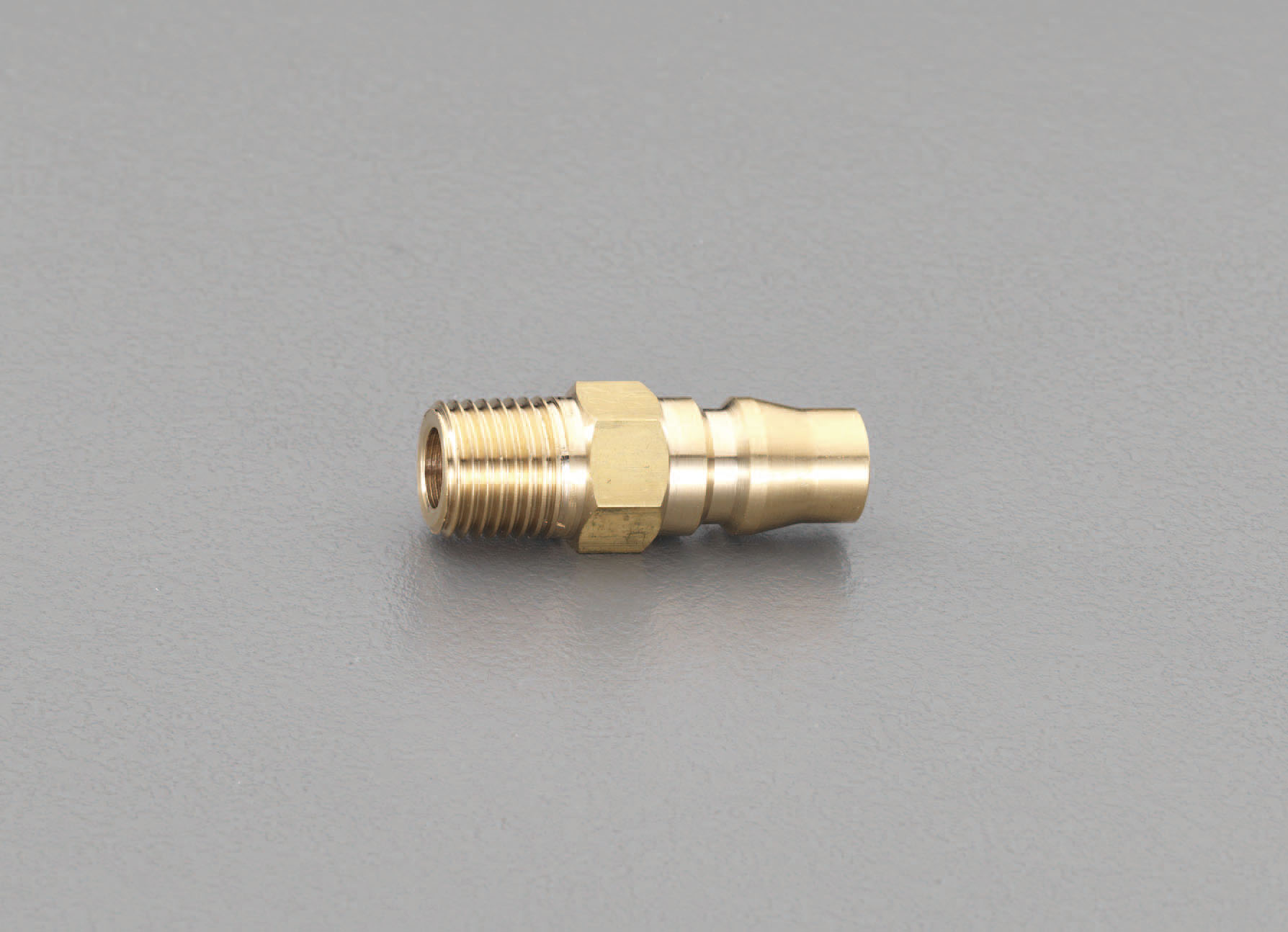 EA140DB-214 エスコ ESCO R 1/2" オスねじプラグ(20型/真鍮)