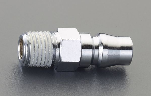 EA140DB-62  R 1/4" 雄ねじﾌﾟﾗｸﾞ(ｴｱﾎｰｽ用/ｼ