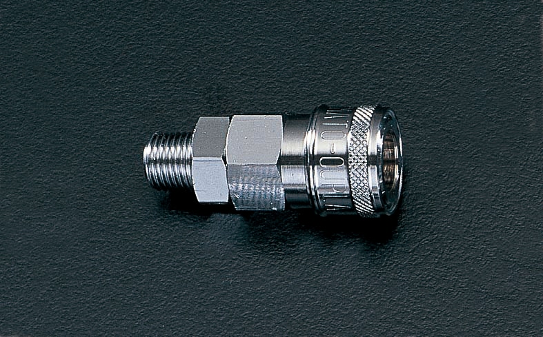 EA140DH-14 エスコ ESCO R 1/2" オスねじカップリング