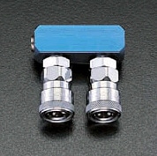 EA140DN-2 エスコ ESCO 2連 エアーカップリング