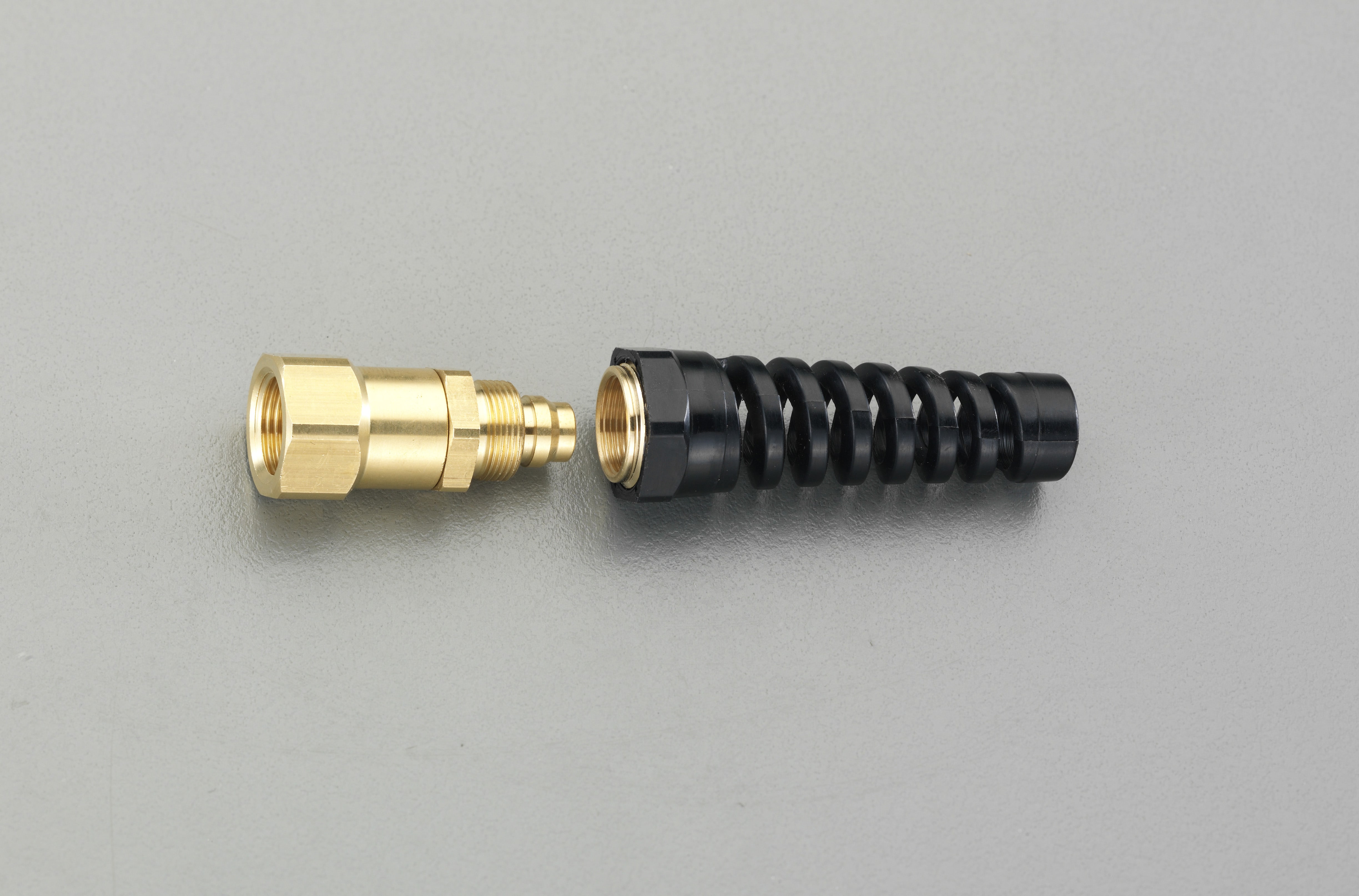 EA140GH-14 エスコ ESCO G3/8" 9x13mmメスねじ付ホース継手(プロテクター付)