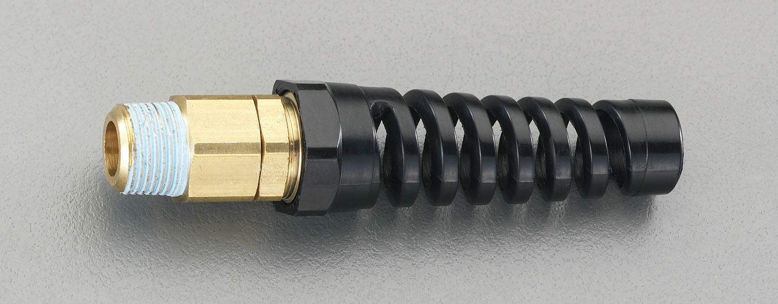 EA140GH-2 エスコ ESCO R1/4" 8x12mmオスねじ付ホース継手(プロテクター付)
