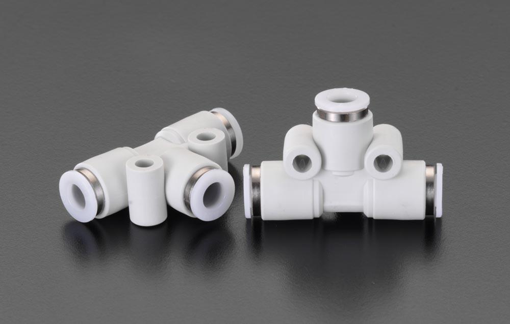 EA140HL-8 エスコ ESCO 8mm T型ユニオン(2個)