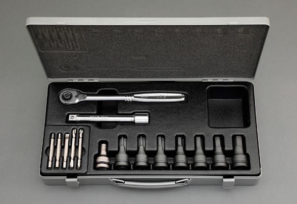 EA164MH-1 1/2"DR/3-17mm[HEX]ｲﾝﾊﾟｸﾄﾋﾞｯﾄｿｹ