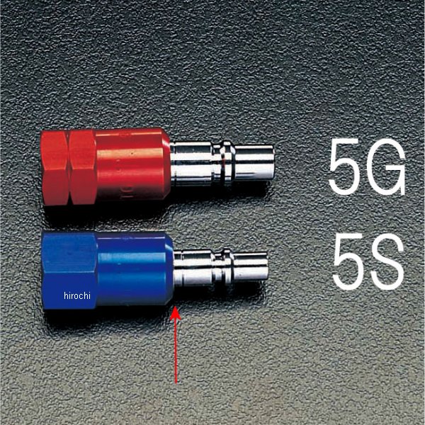 EA300-5S エスコ ESCO カプラー型ミニ安全器(酸素用)