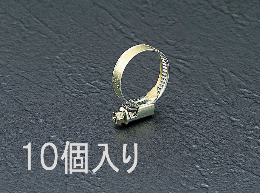 EA463A-40 エスコ ESCO 25- 40mm ホースクランプ(10個)