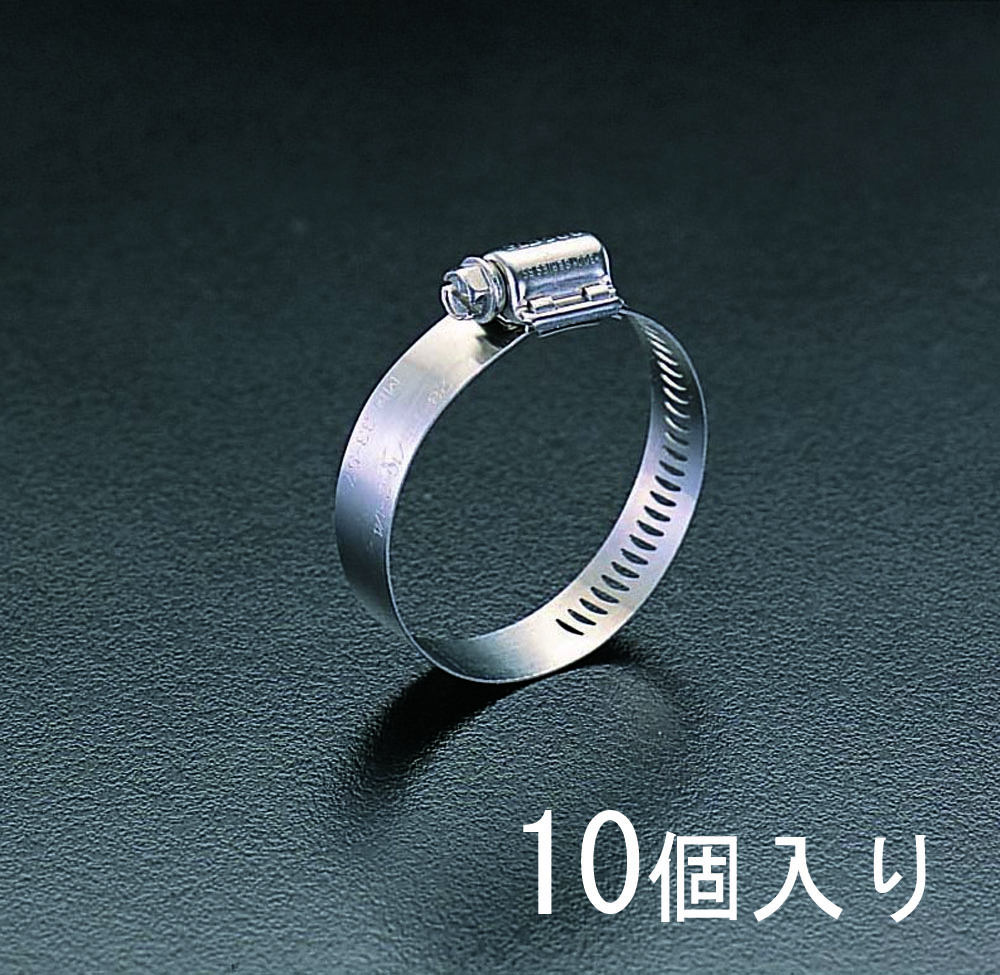 EA463CC-140 エスコ ESCO 64-140mm マリンガード クランプ(302SS/10個)