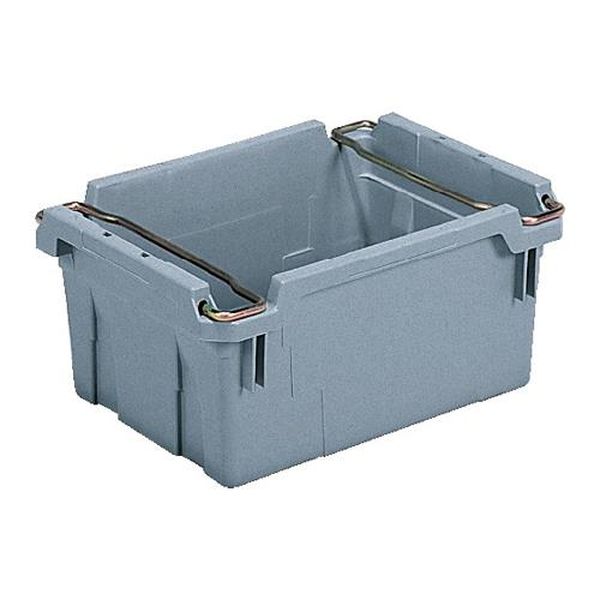 EA506AM-24 エスコ ESCO 454x340x202mm/22.2L コンテナ (グレー)