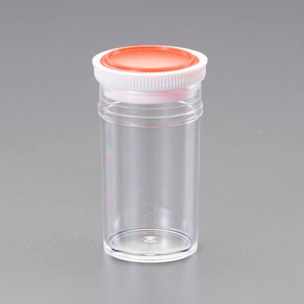 EA508AF-111 エスコ ESCO φ20.0x43.5mm/ 5mlポリ容器(押込フタ式/10個)