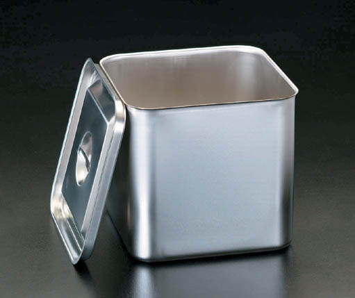 EA508SC-15 エスコ ESCO 165x165x235mm 深型BOX(ステンレス製)