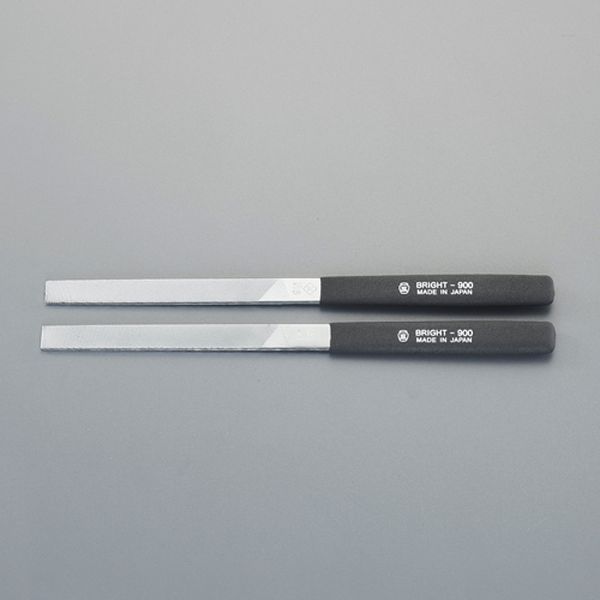 EA521PH-45 エスコ ESCO 215mm やすり(2本組/クロムコーティング/平/荒-油目)