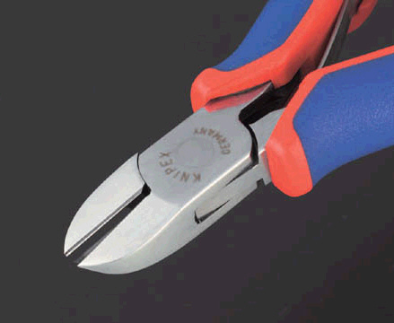 EA535KD-2 エスコ ESCO 115mm 精密用ニッパー(グリップ バネ付/斜刃)