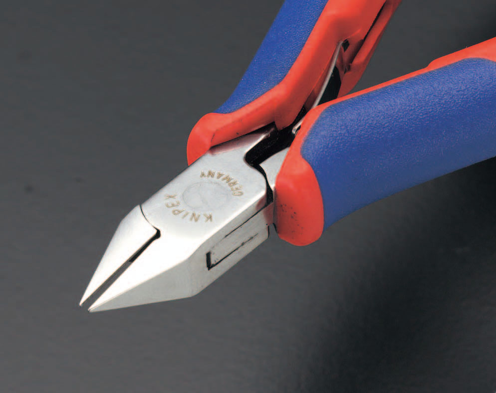 EA535KD-5 エスコ ESCO 115mm 精密用ニッパー(バネ付/直刃)