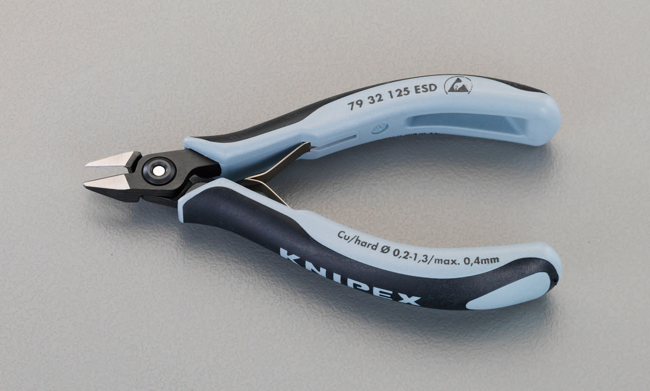 EA535KG-15 エスコ ESCO 125mm 精密用ニッパー(ESDグリップ/バネ付)