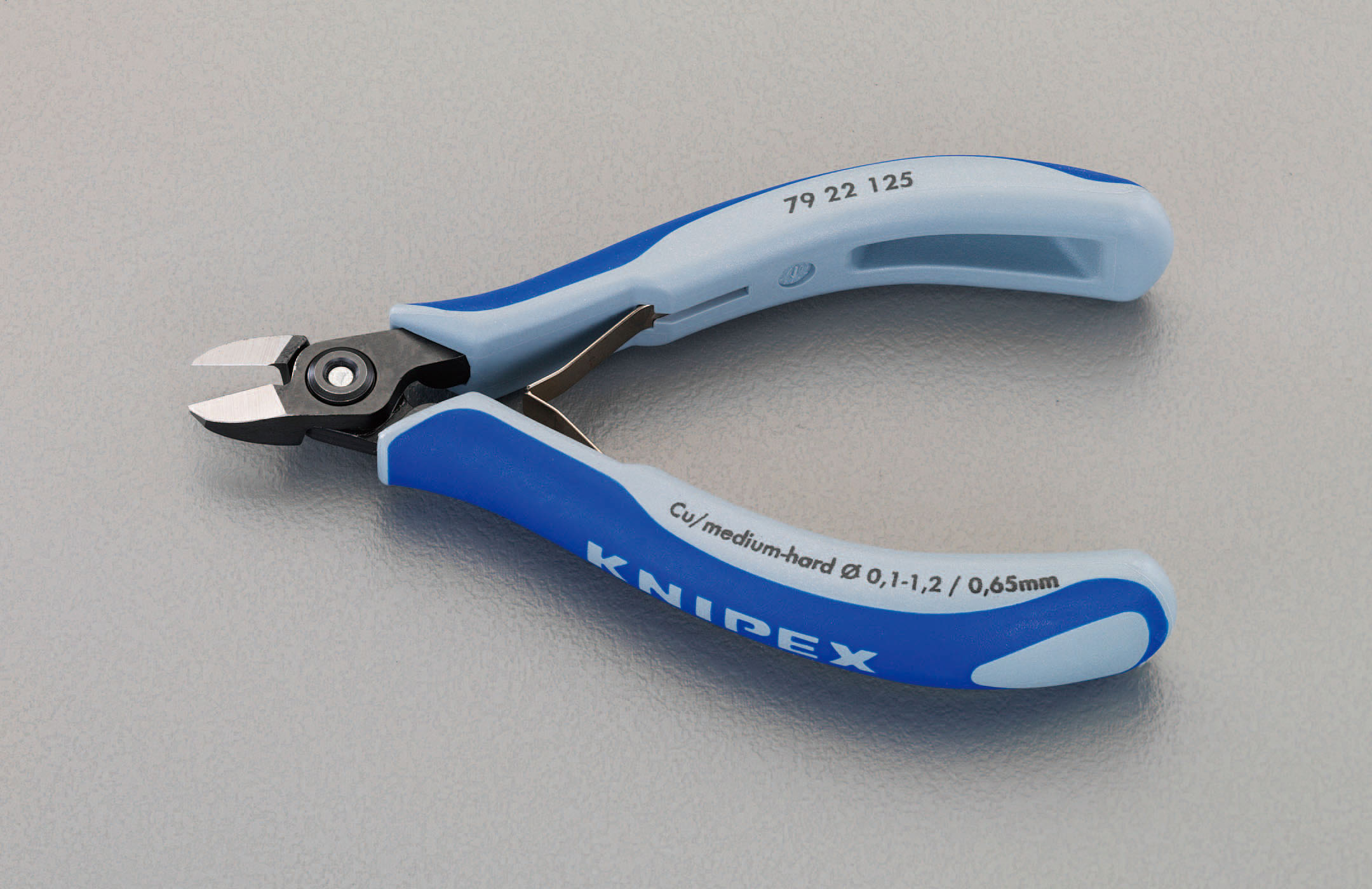 EA535KG-4 エスコ ESCO 125mm 精密用ニッパー(グリップ バネ付)