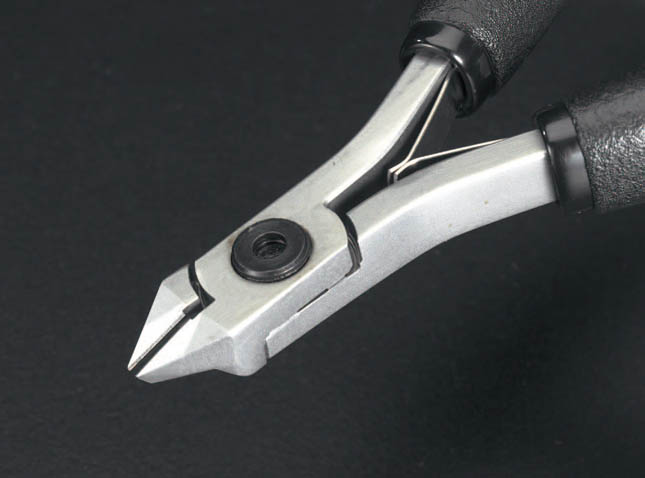 EA535TH-12 エスコ ESCO 140mm 精密用ニッパー(フラッシュ/ESD)