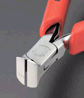 EA536KE-1 エスコ ESCO 115mm 精密用エンドニッパー(グリップ バネ付)