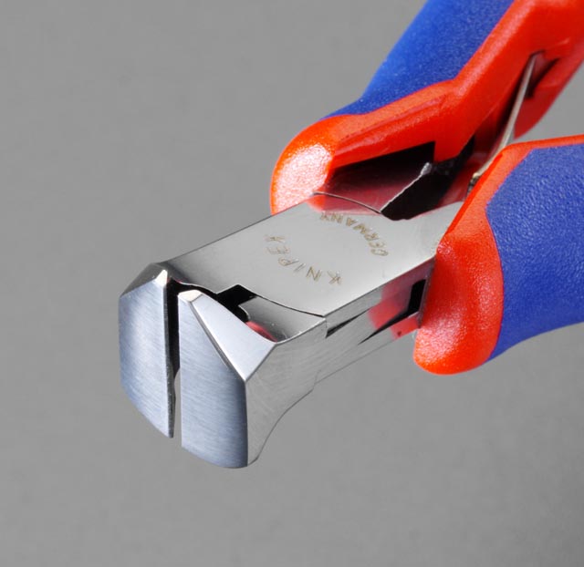 EA536KE-4 エスコ ESCO 120mm 精密用エンドニッパー(グリップ バネ付)