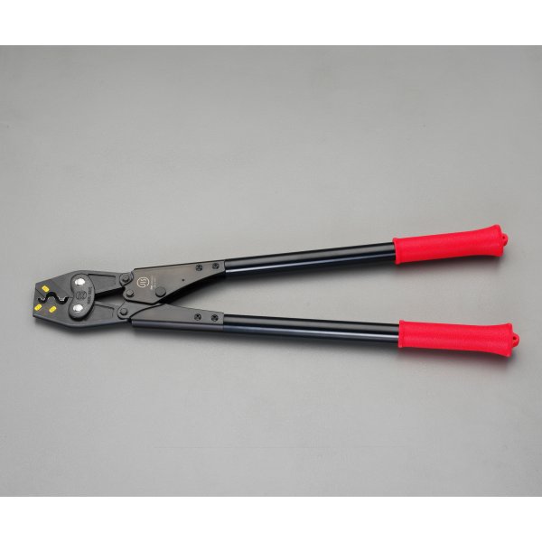 EA538JG-2 エスコ ESCO 22-60m2 圧着ペンチ(裸端子用)