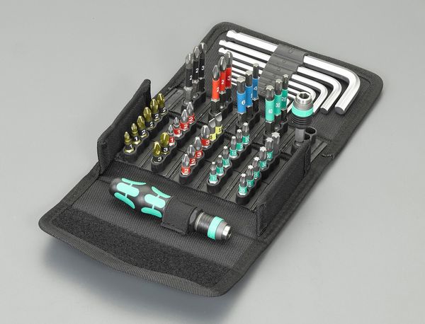 EA550BA エスコ ESCO [+ - Pozi Hex Torx]ドライバーセット(キーレンチ付)