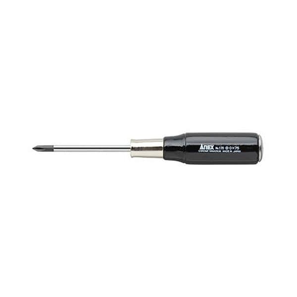EA557DR-0 エスコ ESCO ＃0 x 75mm ［＋］ドライバー（貫通型／木柄）