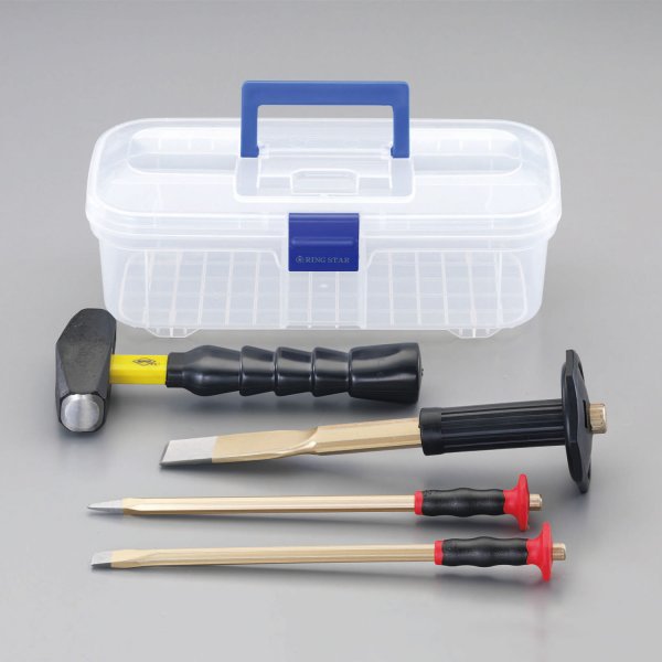 EA572DC-100 エスコ ESCO 4本組 チゼルセット