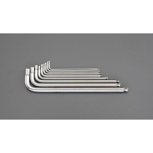 EA573WS-190 エスコ ESCO 3/32"-3/8" Ball Hex-Plus キーレンチ(ステンレス製)