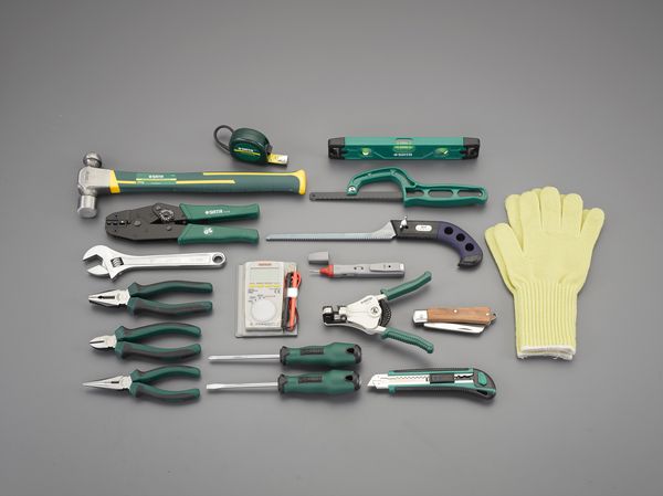 EA59 エスコ ESCO [18個組] 電気工事用工具セット