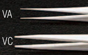 EA595VC エスコ ESCO 125mm 先丸セラミックピンセット