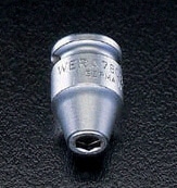 EA611AX-3C エスコ ESCO 1/4"Hex-3/8"sq ビットアダプター
