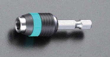 EA611AX-9A エスコ ESCO 1/4"Hex/ 50mm ビットホルダー(マグネット付)
