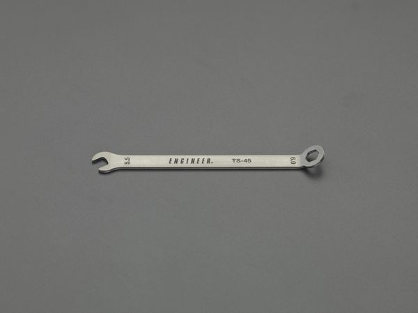 EA614CT-2 エスコ ESCO 4.5x4.0mm 片目片口スパナ(薄型･ステンレス製)