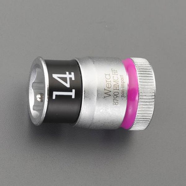 EA617AM-314A エスコ ESCO 1/2インチDRx14mm ソケット (ホールド機能付)
