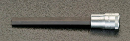 EA617YL-206 エスコ ESCO 3/8"sqx 6mm/100mm HEX ビットソケット