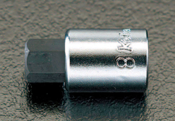 EA618AT-2 エスコ ESCO 1/4"sqx 2 mm IN HEX ソケット