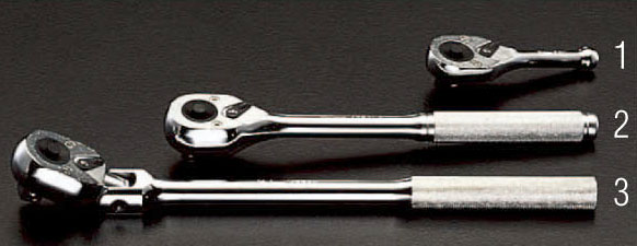 EA618CA-2 エスコ ESCO 1/2"sq ラチェットハンドル(ロッキング)