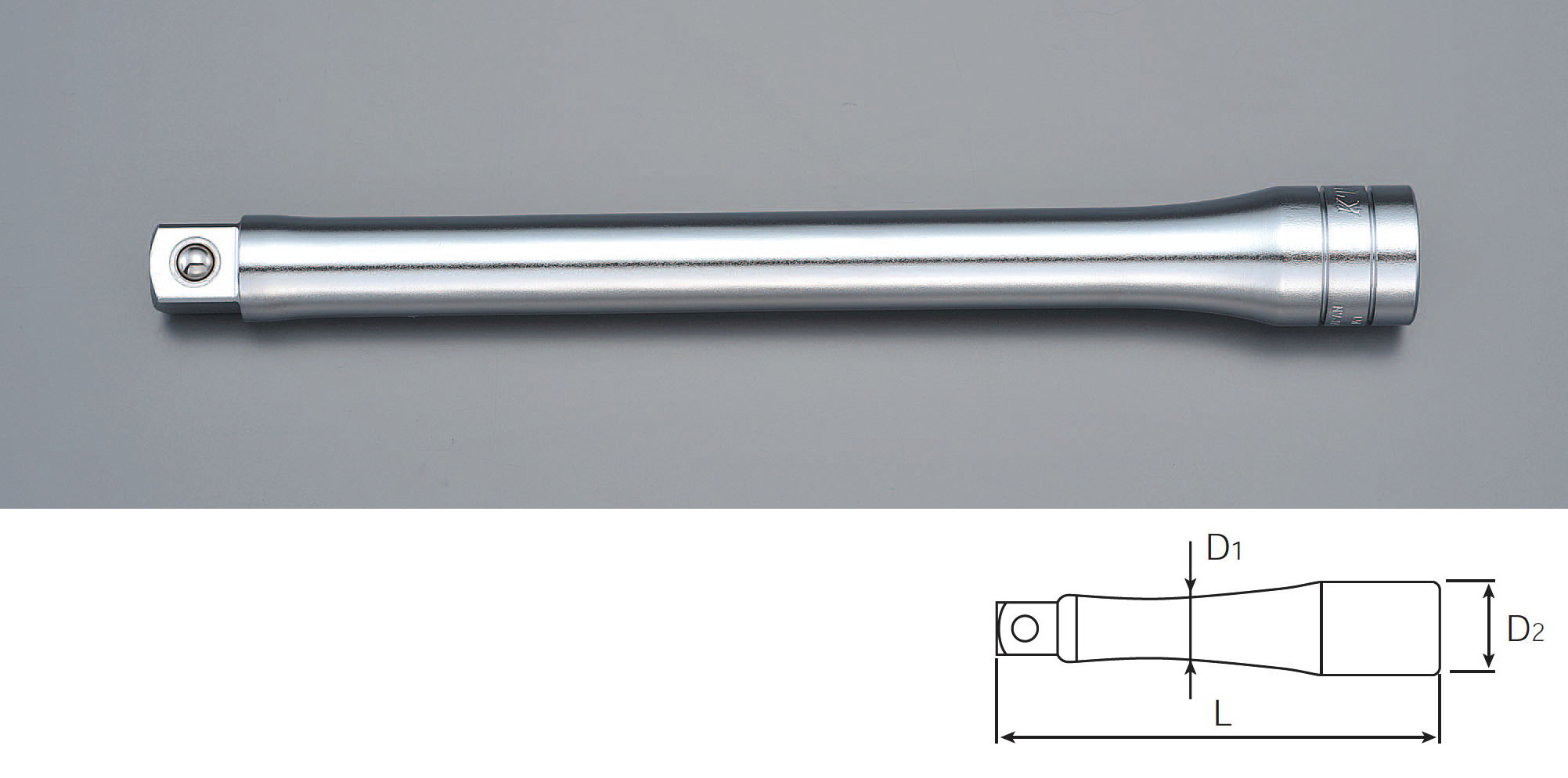 EA618RC-270 エスコ ESCO 1/2"sqx270mm エクステンションバー