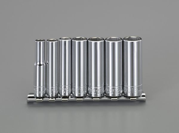 EA618VB エスコ ESCO 1/4"sq ディープソケットセット