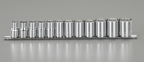 EA618XA エスコ ESCO 1/2"sq ソケットセット