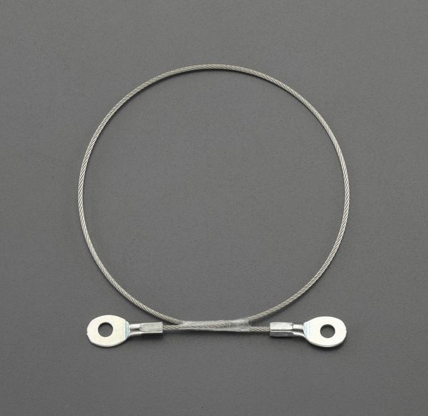EA628ST-21 エスコ ESCO φ1.5x150mm ステンレスワイヤー(ビス止め端子付)