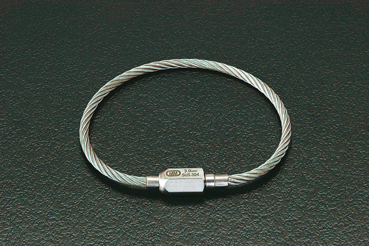 EA638JB-8 エスコ ESCO 4.0x140mm ワイヤーキャッチ ステンレス製