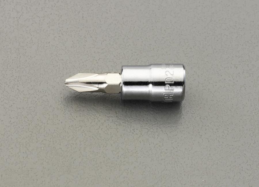 EA687AM-1 エスコ ESCO 1/4"sqx#1+ ドライバーソケット