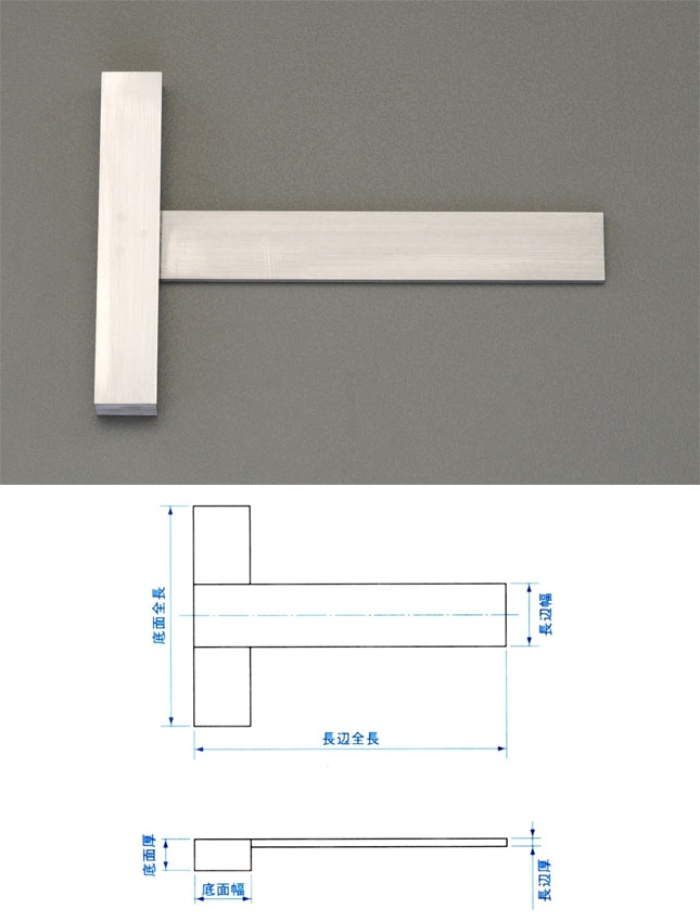 EA719AP-3 エスコ ESCO 200x140mm T型スクエアー